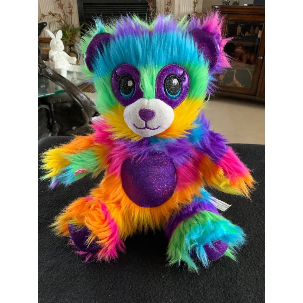 Build a Bear Brilliant Rainbow 10” Bright Colors